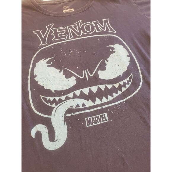 Funko Pop L Shirt Marvel Collector Corps Sept 2018 Venom Box Spiderman Blue - Picture 2 of 3